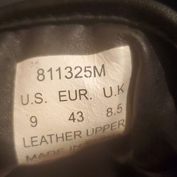 COOGI Black Leather Hi-Top Sneakers - Size 9‎ - Picture 11 of 12